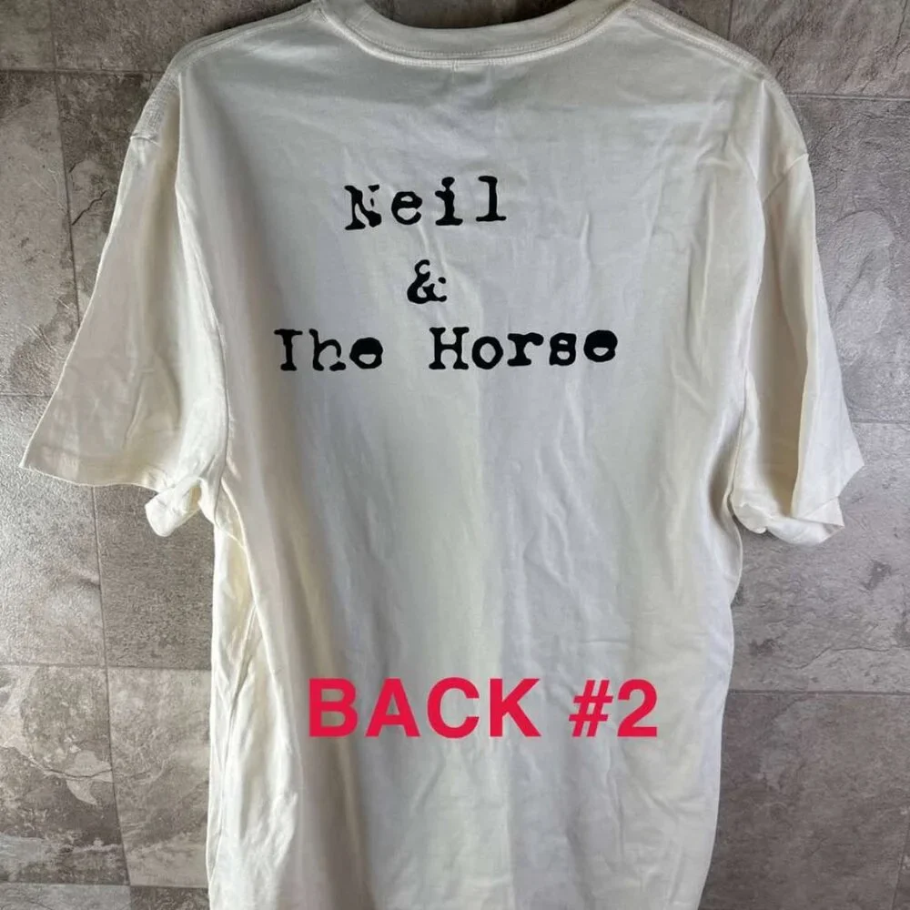 Neil Young Crazy Horse Love Earth Tour Shirt Lot - Picture 5 of 11